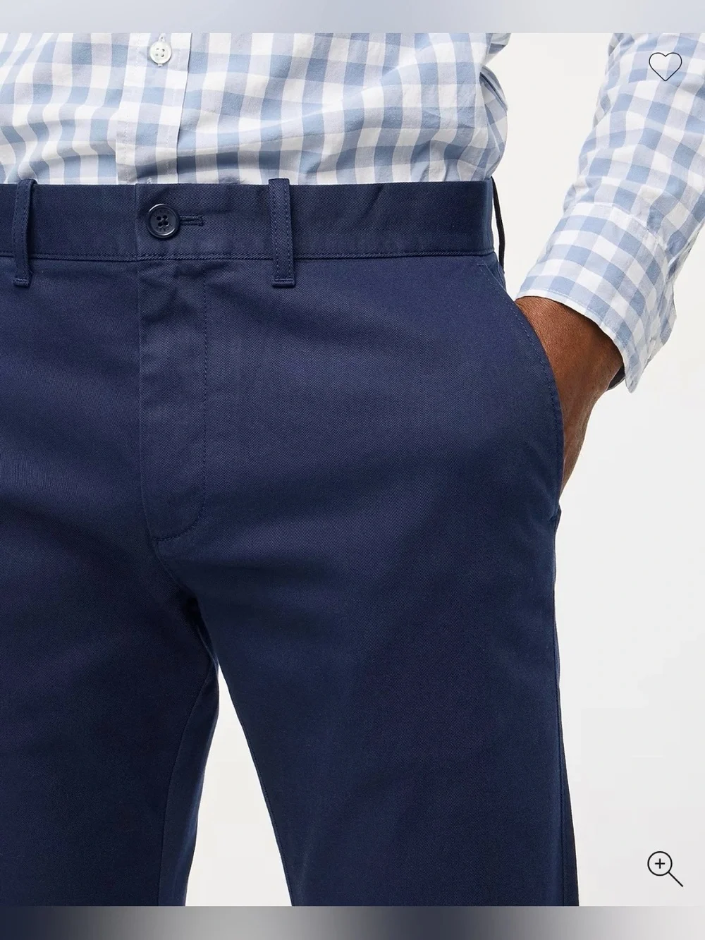 NWT J. Crew Men’s Size 36/32 Navy Slim-Fit Flex Chino Pants